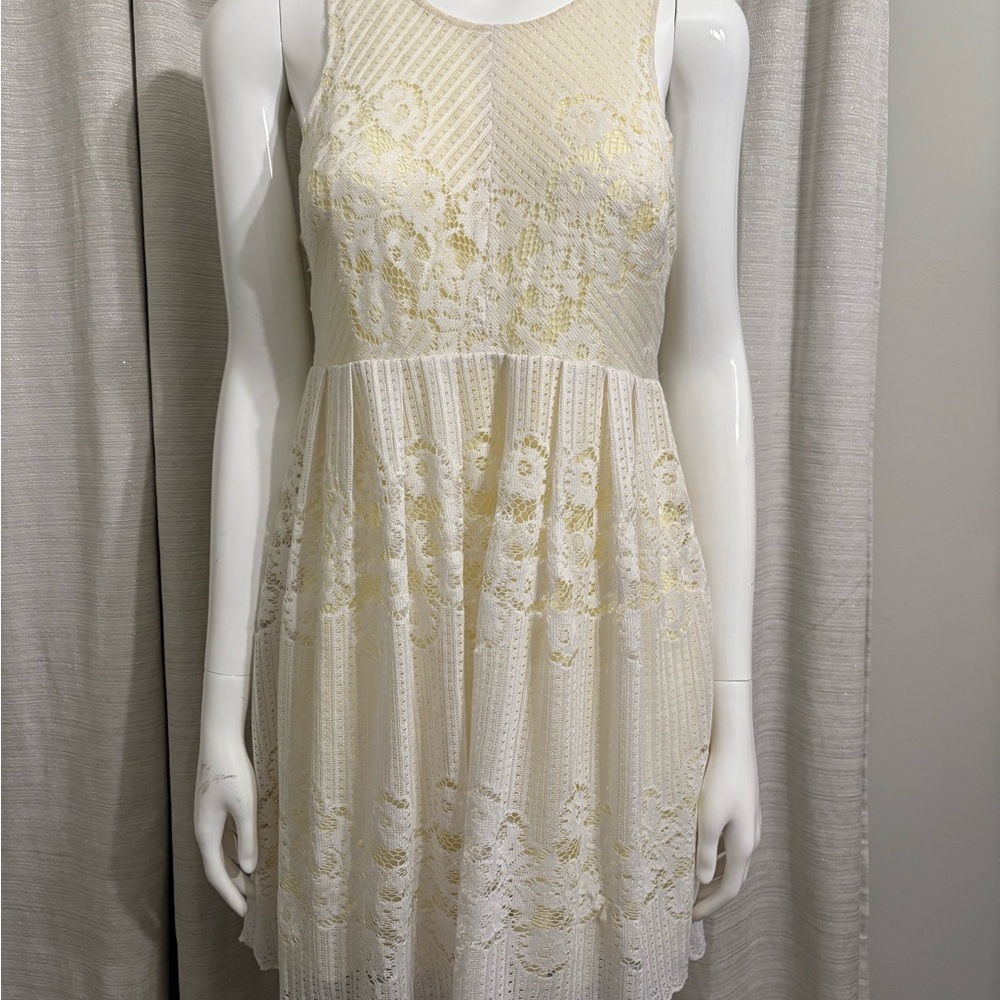 Free People Elegany Rocco Lace  Lace Dress NWT